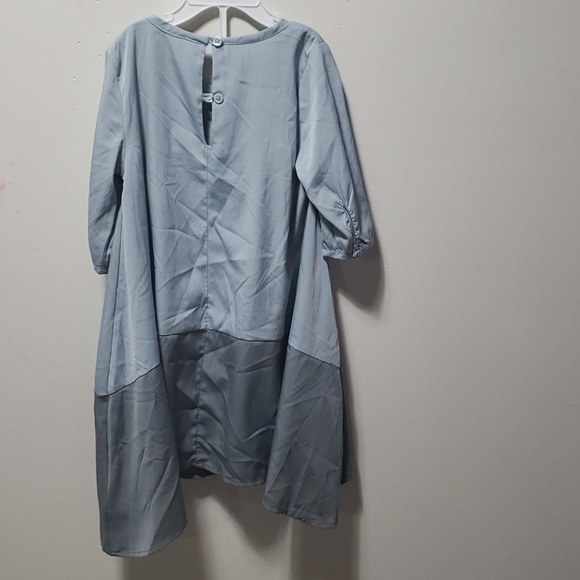 Old Navy Little Girls 3/4 sleeve dress - Picture 2 of 7